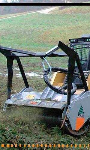 Triturador para mini carregadeira Triturador para mini carregadeira